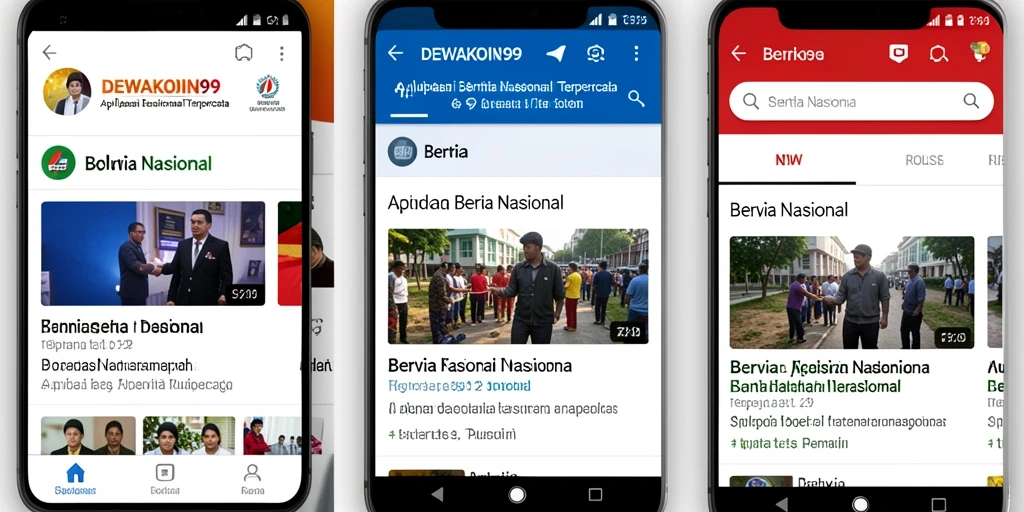 Tampilan antarmuka DEWAKOIN99 yang menarik dan informatif.