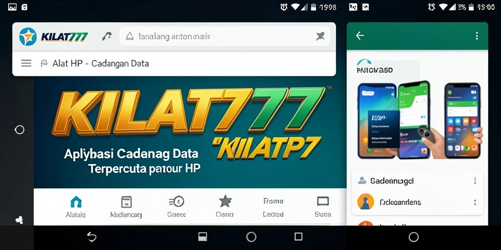 Tampilan antarmuka KILAT777 yang ramah pengguna dan fungsional.