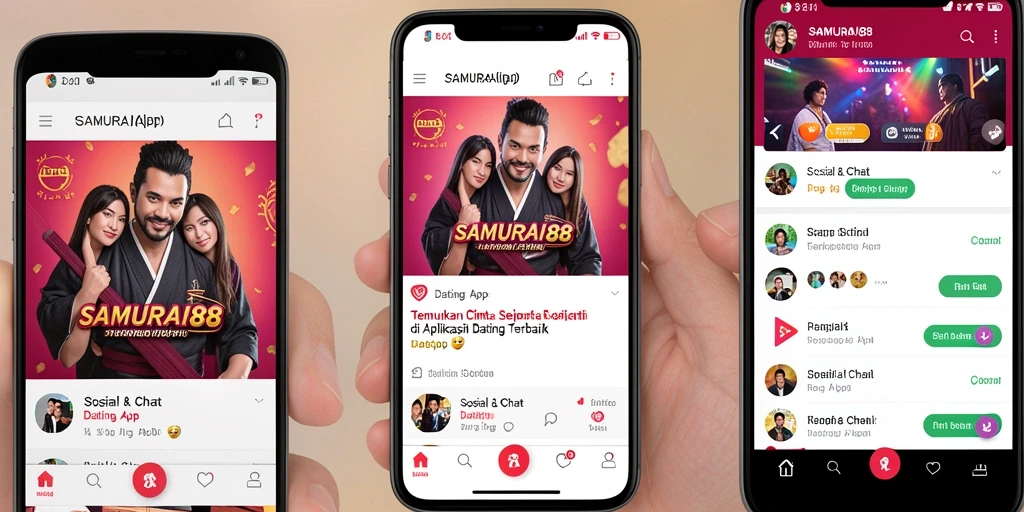 Tampilan antarmuka dan fitur menarik dalam SAMURAI88.